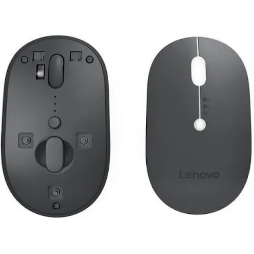 Lenovo Multi-Device X9 Edition Ασύρματο & Ενσύρματο Bluetooth Vertical Ποντίκι Μαύρο