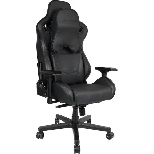 Anda Seat Dark Knight XL Καρέκλα Gaming Δερματίνης με Ρυθμιζόμενα Μπράτσα Μαύρη