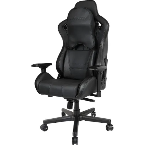 Anda Seat Dark Knight XL Καρέκλα Gaming Δερματίνης με Ρυθμιζόμενα Μπράτσα Μαύρη