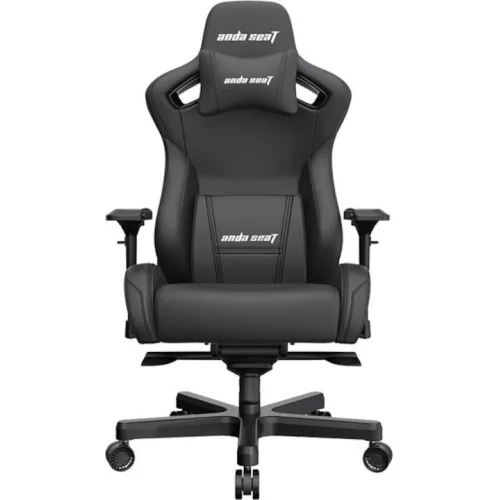 Anda Seat AD12XL Kaiser II Καρέκλα Gaming Δερματίνης με Ρυθμιζόμενα Μπράτσα Μαύρη
