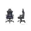 Anda Seat AD12XL Kaiser II Καρέκλα Gaming Δερματίνης με Ρυθμιζόμενα Μπράτσα Μαύρη