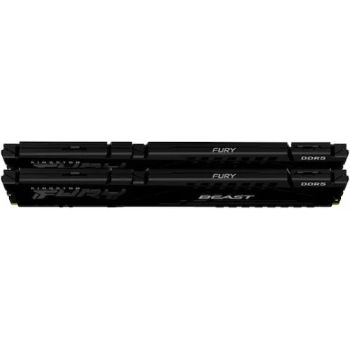 Kingston Fury Beast DDR5 32GB RAM με 2x16GB Modules και Ταχύτητα 5600 για DesktopΚωδικός: KF556C36BBEK2-32
