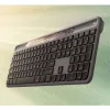 Logitech Signature Slim Solar+ K980 Ασύρματο Bluetooth Πληκτρολόγιο Αγγλικό US Συμβατό με Mac