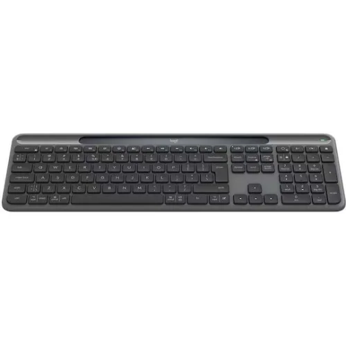Logitech Signature Slim Solar+ K980 Ασύρματο Bluetooth Πληκτρολόγιο Αγγλικό US Συμβατό με Mac