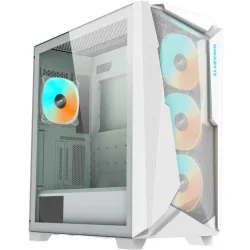GIGABYTE Case C301 GLASS V2 WHITE ATX Black USB 3.0