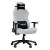 Anda Seat Luna Large Υφασμάτινη Καρέκλα Gaming με Ρυθμιζόμενα Μπράτσα Γκρι