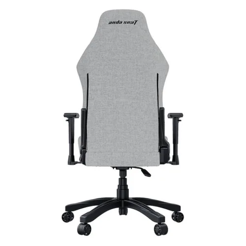 Anda Seat Luna Large Υφασμάτινη Καρέκλα Gaming με Ρυθμιζόμενα Μπράτσα Γκρι