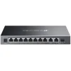 TP-LINK Omada ES210GMP v1 Managed L2 PoE+ Switch με 8 Θύρες Gigabit (1Gbps) Ethernet και 1 SFP Θύρα