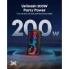 Anker Ηχείο Karaoke με Ασύρματα Μικρόφωνα και Εφέ Φωτισμού SoundCore Rave 3s A31A3012 Μαύρο