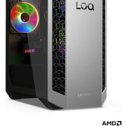 Lenovo LOQ Tower 26ADR10 Gaming Desktop PC (Ryzen 7-8745HX/32GB DDR4/1.0TB SSD/GeForce RTX 5060 Ti/W11 Home)