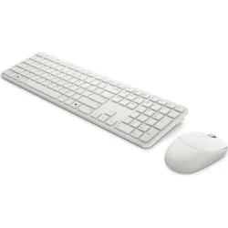Dell Pro 5 KM526 Ασύρματο Σετ Πληκτρολόγιο & Ποντίκι Ελληνικό Συμβατό με Mac Light Ash