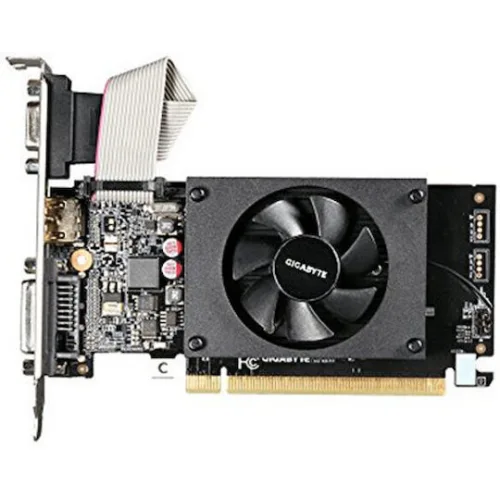 Gigabyte GeForce GT 710 rev. 2.0 2GB GDDR3 Κάρτα ΓραφικώνΚωδικός: GV-N710D3-2GL