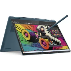 Lenovo Yoga 7 2-in-1 14AKP10 14" OLED 120Hz (Ryzen AI 300 Series-7 350/32GB/1TB SSD/W11 Home) Tidal Teal (GR Keyboard)