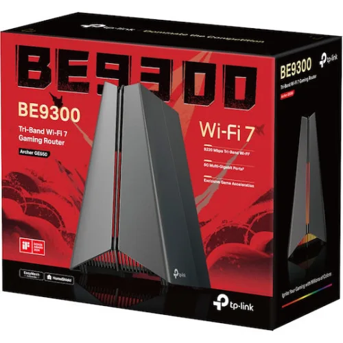 TP-LINK Archer GE550 Ασύρματο Router Wi‑Fi 7 με 4 Θύρες