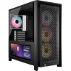 Corsair Frame 4000D Gaming Midi Tower Κουτί Υπολογιστή με Πλαϊνό Παράθυρο Μαύρο