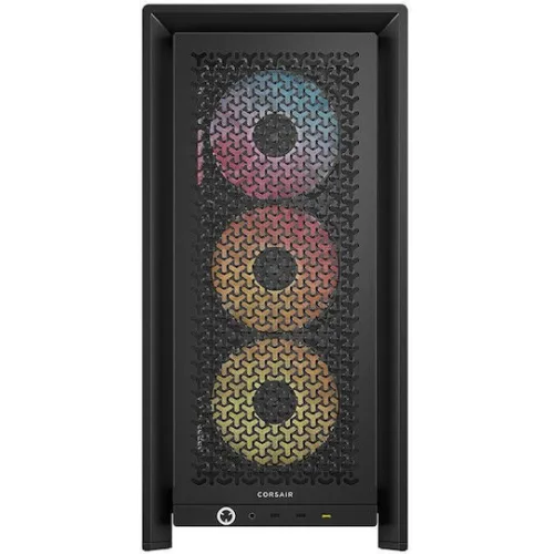 Corsair Frame 4000D Gaming Midi Tower Κουτί Υπολογιστή με Πλαϊνό Παράθυρο Μαύρο