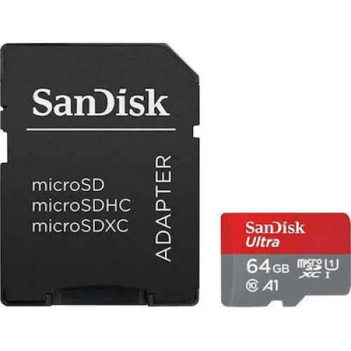 Sandisk Ultra microSDHC 64GB U1 A1 UHS-I 140MB/s
