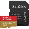 Sandisk Extreme microSDHC 32GB U3 V30 A1 UHS-I 100MB/s με αντάπτορα