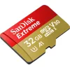 Sandisk Extreme microSDHC 32GB U3 V30 A1 UHS-I 100MB/s με αντάπτορα