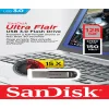 Sandisk Ultra Flair 128GB USB 3.0 Stick Μαύρο