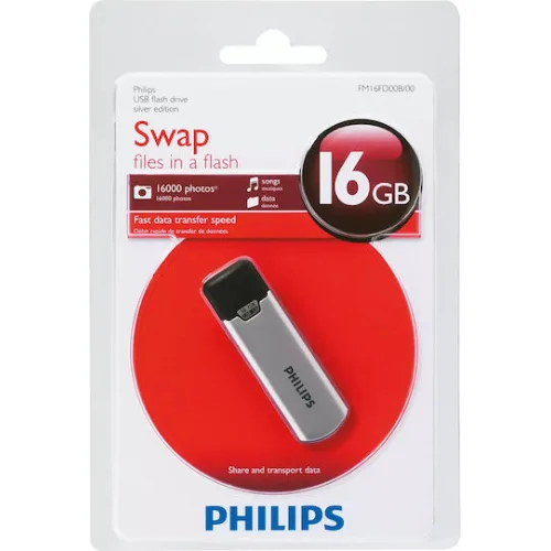 Philips Vivid Edition 16GB USB 3.0 Stick Μπλε
