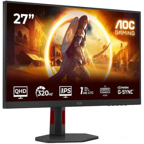 AOC Q27G4SRU HDR Gaming Monitor 27" QHD 2560x1440 320Hz με Χρόνο Απόκρισης 1ms GTG