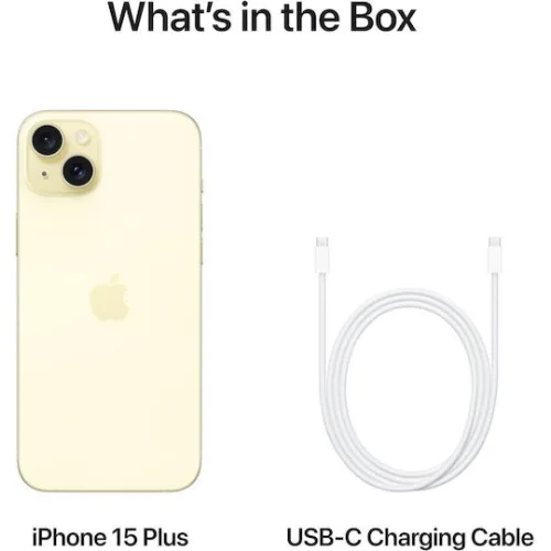 Apple iPhone 15 Plus (6/128GB) Κίτρινο