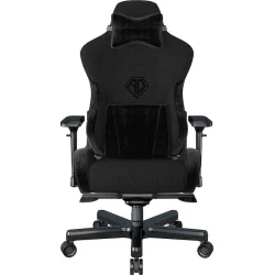 ANDA SEAT Gaming Chair T-PRO II Black FABRIC with Alcantara Stripes