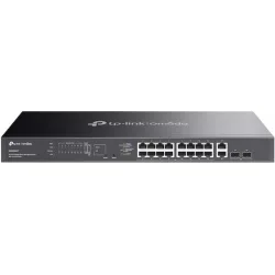 TP-LINK Omada ES220GMP v1 Managed L2 PoE+ Switch με 16 Θύρες Gigabit (1Gbps) Ethernet και 2 SFP Θύρες