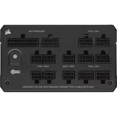Corsair HX1000i Shift 1000W Μαύρο Τροφοδοτικό Υπολογιστή Full Modular Cybenetics Platinum
