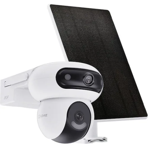 Ezviz HB90x IP Dual Κάμερα Παρακολούθησης Wi-Fi/4G 4+4MP Αδιάβροχη Μπαταρίας με Αμφίδρομη Επικοινωνία