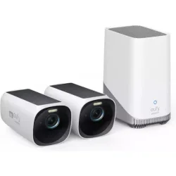 ANKER Wi-Fi Battery Camera Solar EufyCam 3 Kit 2+1 4K  With Homebase 3