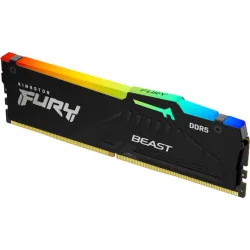 Kingston Fury Beast RGB DDR5 με Module 1x32GB και Ταχύτητα 5200 για Desktop
Κωδικός: KF552C40BBA-32