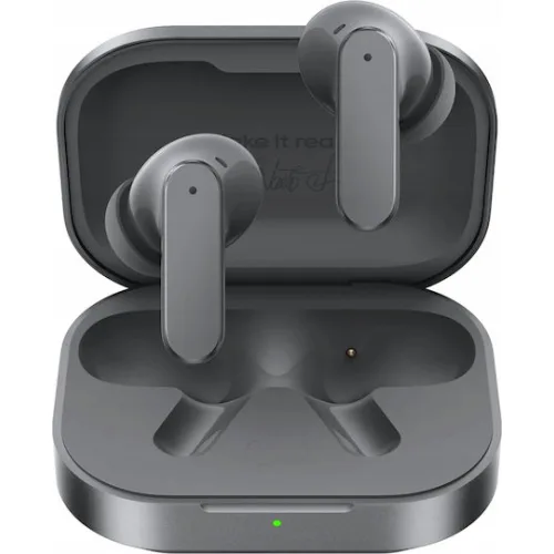Realme Buds Air8 Bluetooth Handsfree Ακουστικά με Αντοχή στον Ιδρώτα και Θήκη Φόρτισης Master Grey