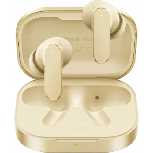 Realme Buds Air8 Bluetooth Handsfree Ακουστικά με Αντοχή στον Ιδρώτα και Θήκη Φόρτισης Master Gold