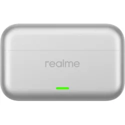 Realme Buds T500 Pro Bluetooth Handsfree Ακουστικά με Αντοχή στον Ιδρώτα και Θήκη Φόρτισης Silver-White