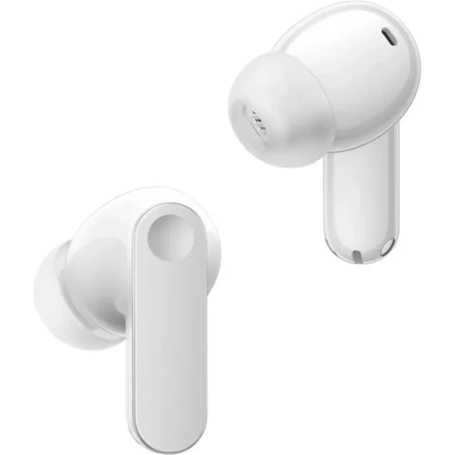 Realme Buds T500 Pro Bluetooth Handsfree Ακουστικά με Αντοχή στον Ιδρώτα και Θήκη Φόρτισης Silver-White