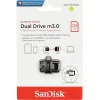 Sandisk Ultra Dual 128GB USB 3.0 Stick με σύνδεση USB-A & micro USB-B Γκρι