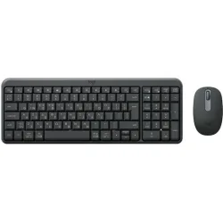Logitech MK250 Compact Ασύρματο Bluetooth Σετ Πληκτρολόγιο & Ποντίκι Ελληνικό