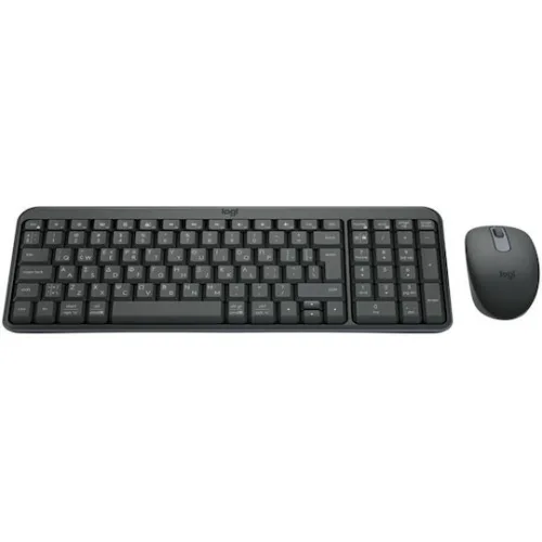 Logitech MK250 Compact Ασύρματο Bluetooth Σετ Πληκτρολόγιο & Ποντίκι Ελληνικό