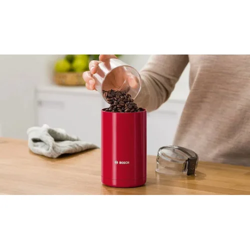 Bosch Ηλεκτρικός Μύλος Καφέ 180W με Χωρητικότητα 75gr ΚόκκινοςΚωδικός: TSM6A014R