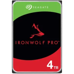 Seagate Ironwolf Pro 4TB HDD Σκληρός Δίσκος 3.5" SATA III 7200rpm με 256MB Cache για NAS ST4000NT001