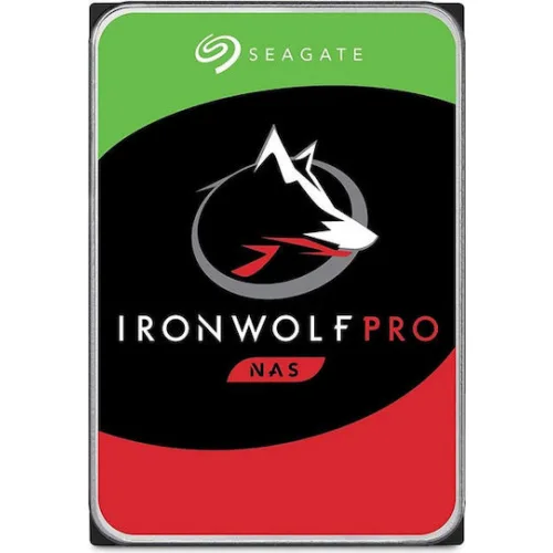 Seagate Ironwolf Pro 4TB HDD Σκληρός Δίσκος 3.5" SATA III 7200rpm με 256MB Cache για NAS ST4000NT001