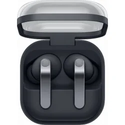 Samsung Galaxy Buds4 Pro Bluetooth Handsfree Ακουστικά με Αντοχή στον Ιδρώτα και Θήκη Φόρτισης Μαύρα