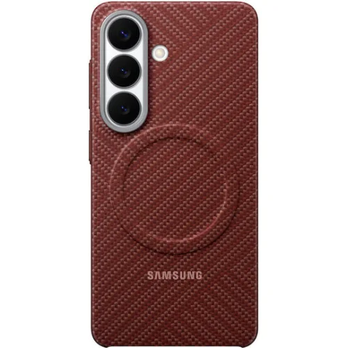 Samsung Carbon Magnet Back Cover Aramid Fiber 0.8mm Κόκκινο (Galaxy S26)Κωδικός: EF-KS942SREGWW
