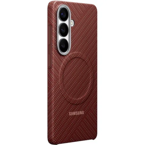 Samsung Carbon Magnet Back Cover Aramid Fiber 0.8mm Κόκκινο (Galaxy S26)Κωδικός: EF-KS942SREGWW