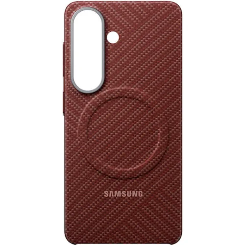 Samsung Carbon Magnet Back Cover Aramid Fiber 0.8mm Κόκκινο (Galaxy S26)Κωδικός: EF-KS942SREGWW