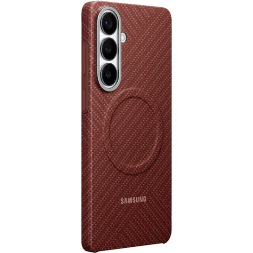 Samsung Carbon Magnet Back Cover Aramid Fiber 0.8mm Κόκκινο (Galaxy S26+)Κωδικός: EF-KS947SREGWW