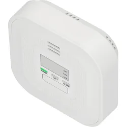 Alecto Carbon Monoxide Detector Model Coa4010 85db Alarm Lcd Display White