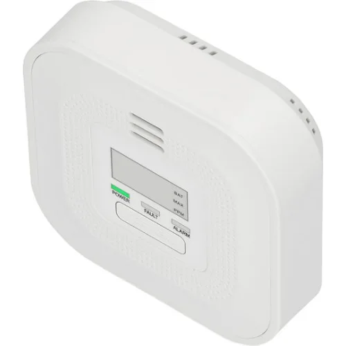 Alecto Carbon Monoxide Detector Model Coa4010 85db Alarm Lcd Display White